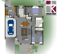 Rata - 2 bedroom, 1 bathroom, study and single garage community village home for sale in Tauranga, Bay of Plenty.