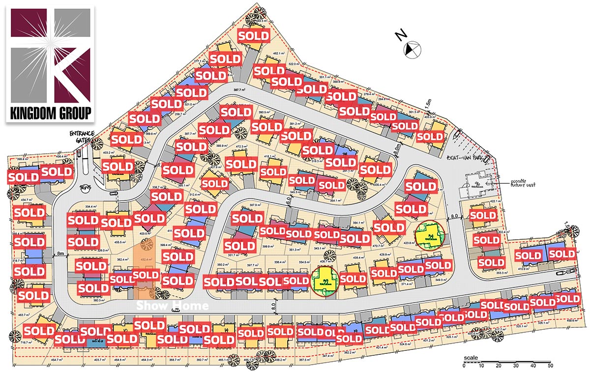 Waterview Estate Secure Gated Residential Community Village under